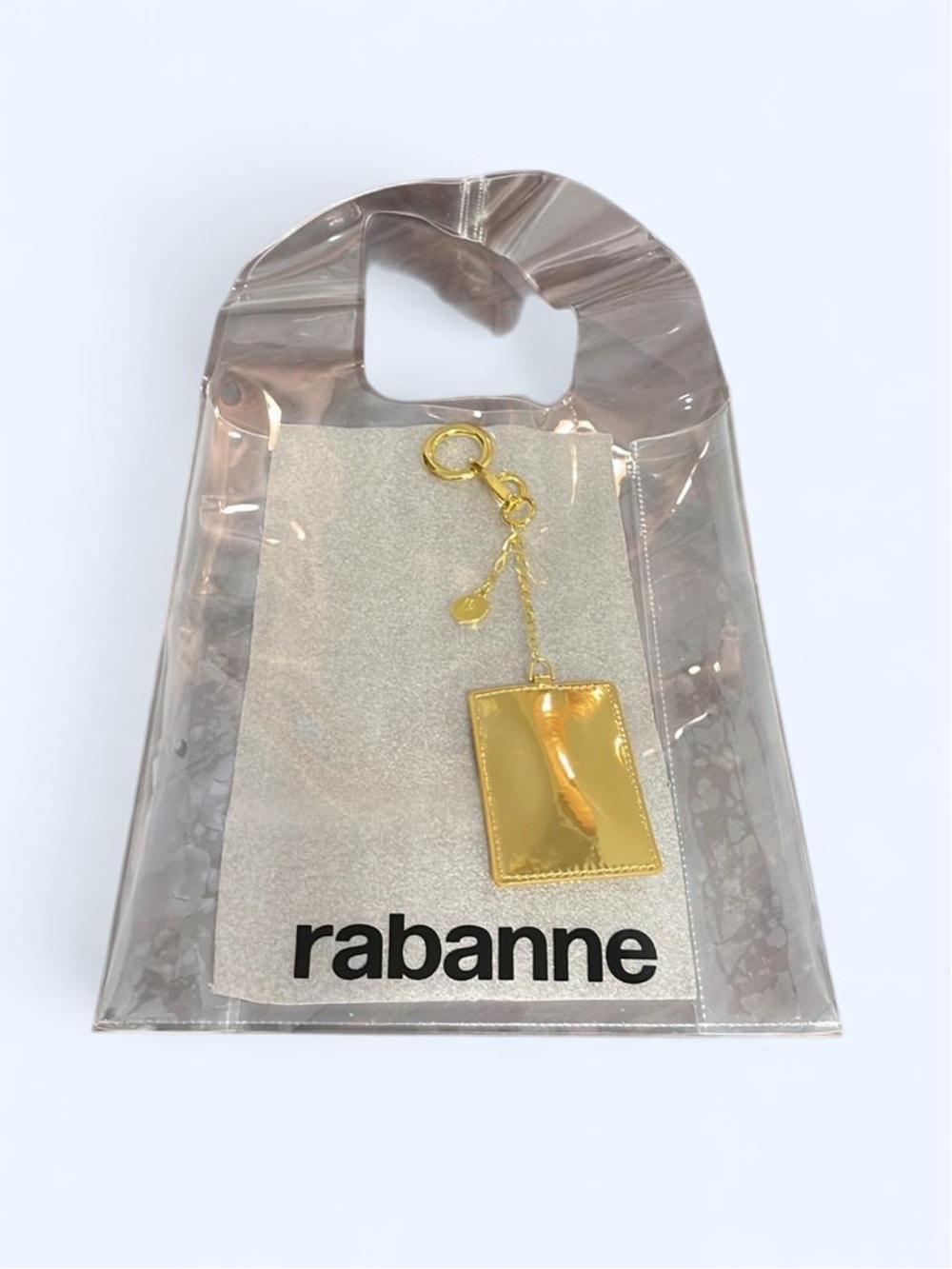 Clear See-Through Tote Bag by Paco
Rabanne